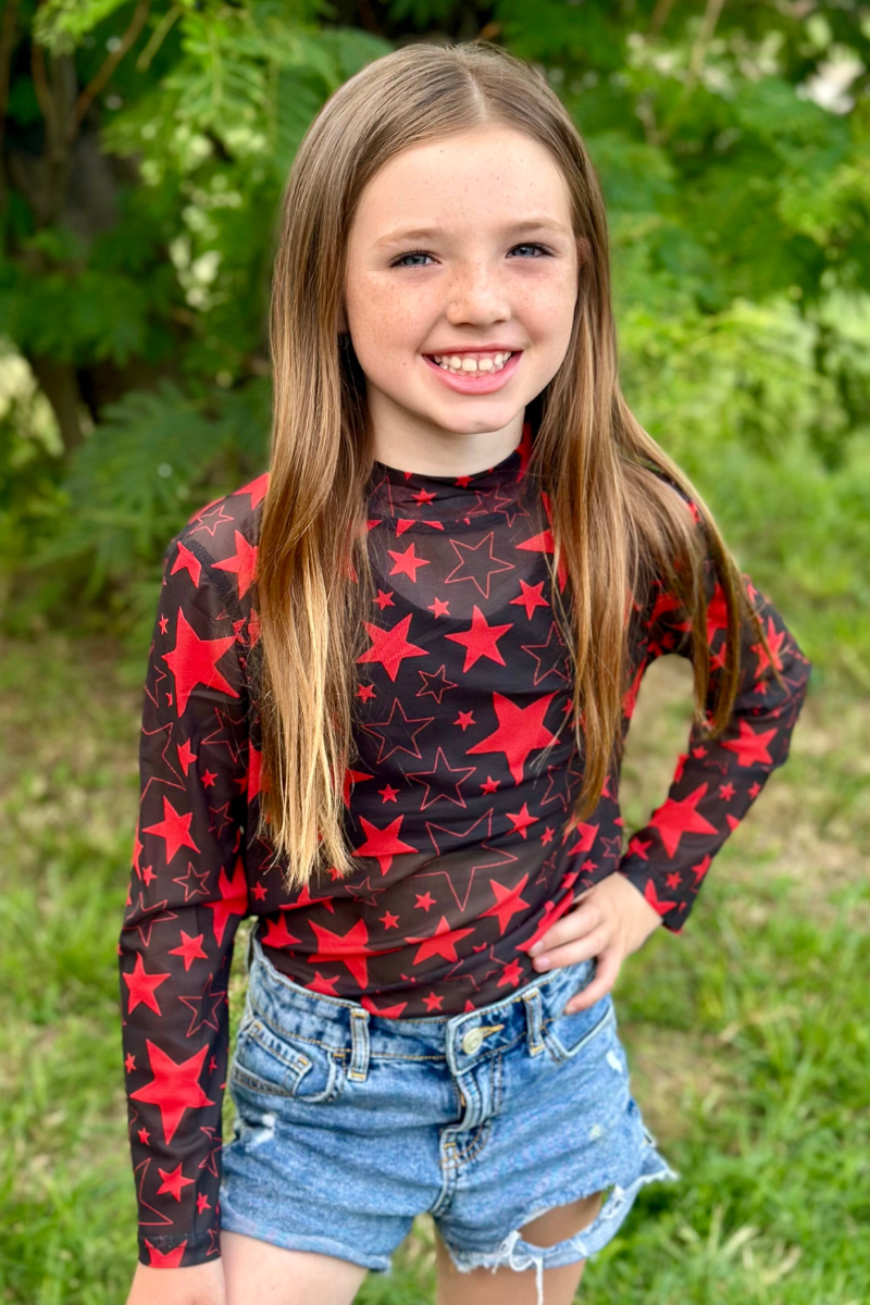 KIDS - Go Team Go Mesh Top - Toddler/Kids