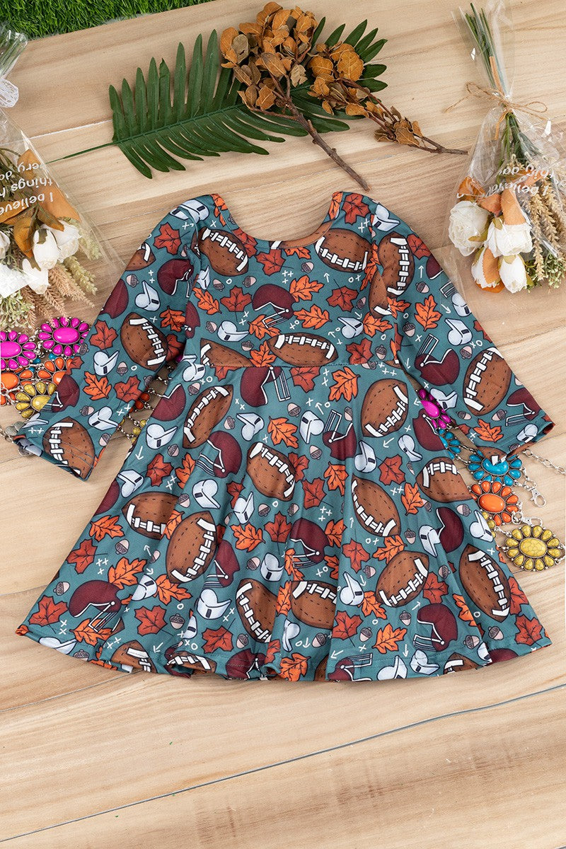 KIDS - Friday Night Lights Football Dress - Baby/Toddler/Kid