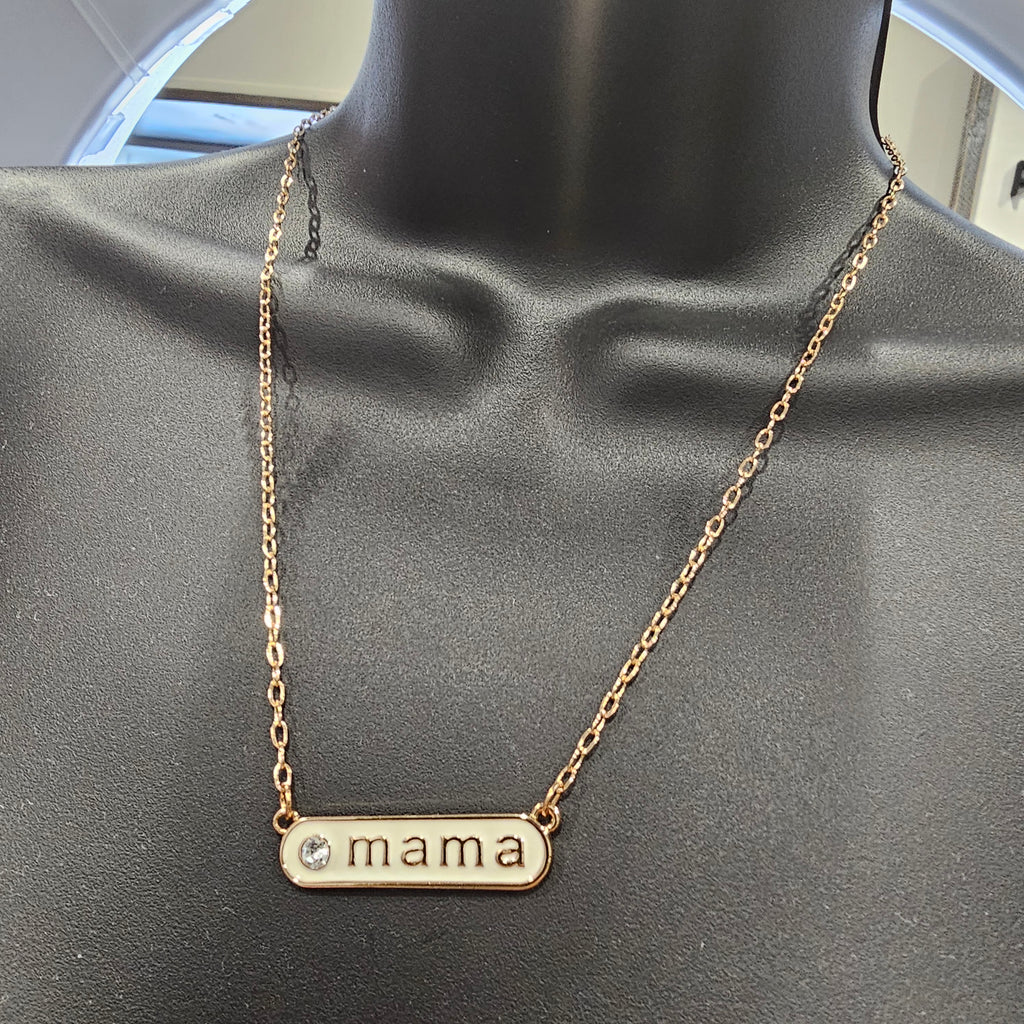 MAMA Bar Necklace