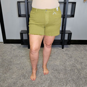 Levi Matcha Denim Shorts - Judy Blue