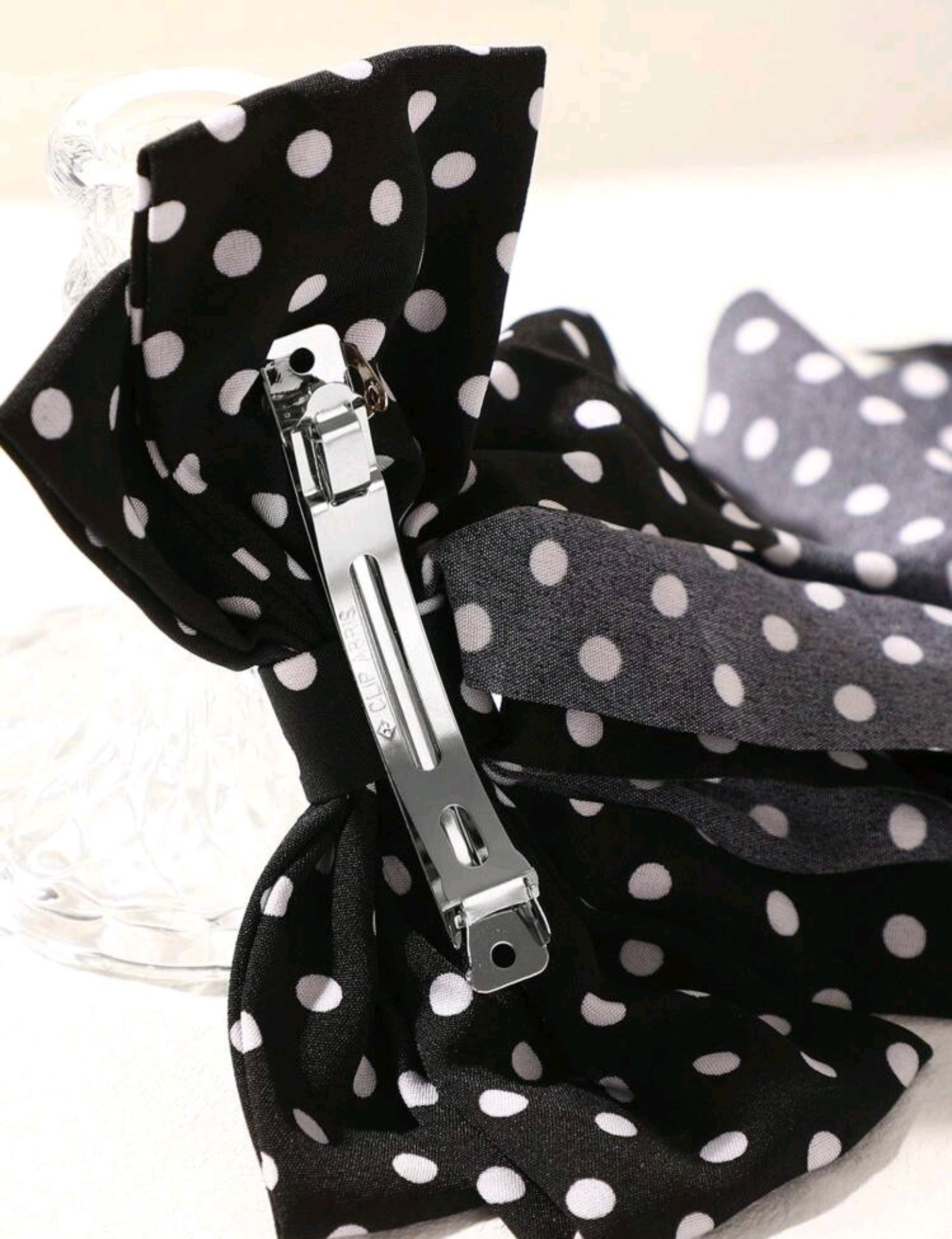Polka Dot Bow Set