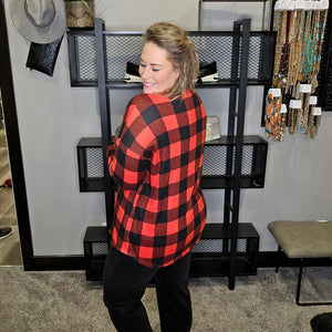 Cozier Than Ever Plaid Shacket