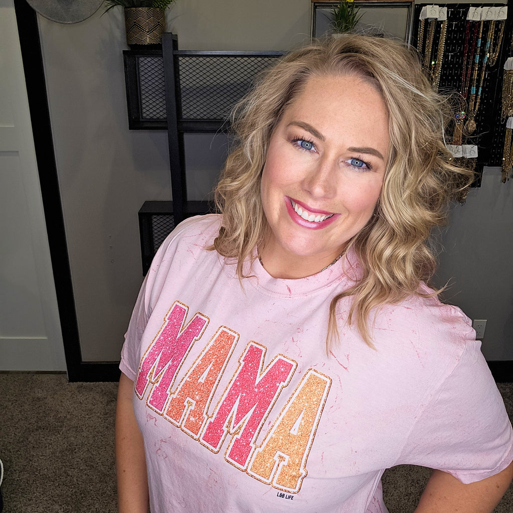 Glitter MAMA Graphic Tee