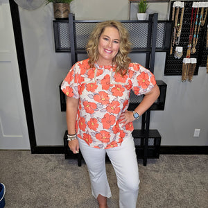 Be Bold Vibrant Floral Top