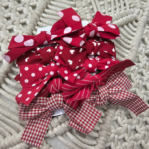 Bow Hair Clip Set