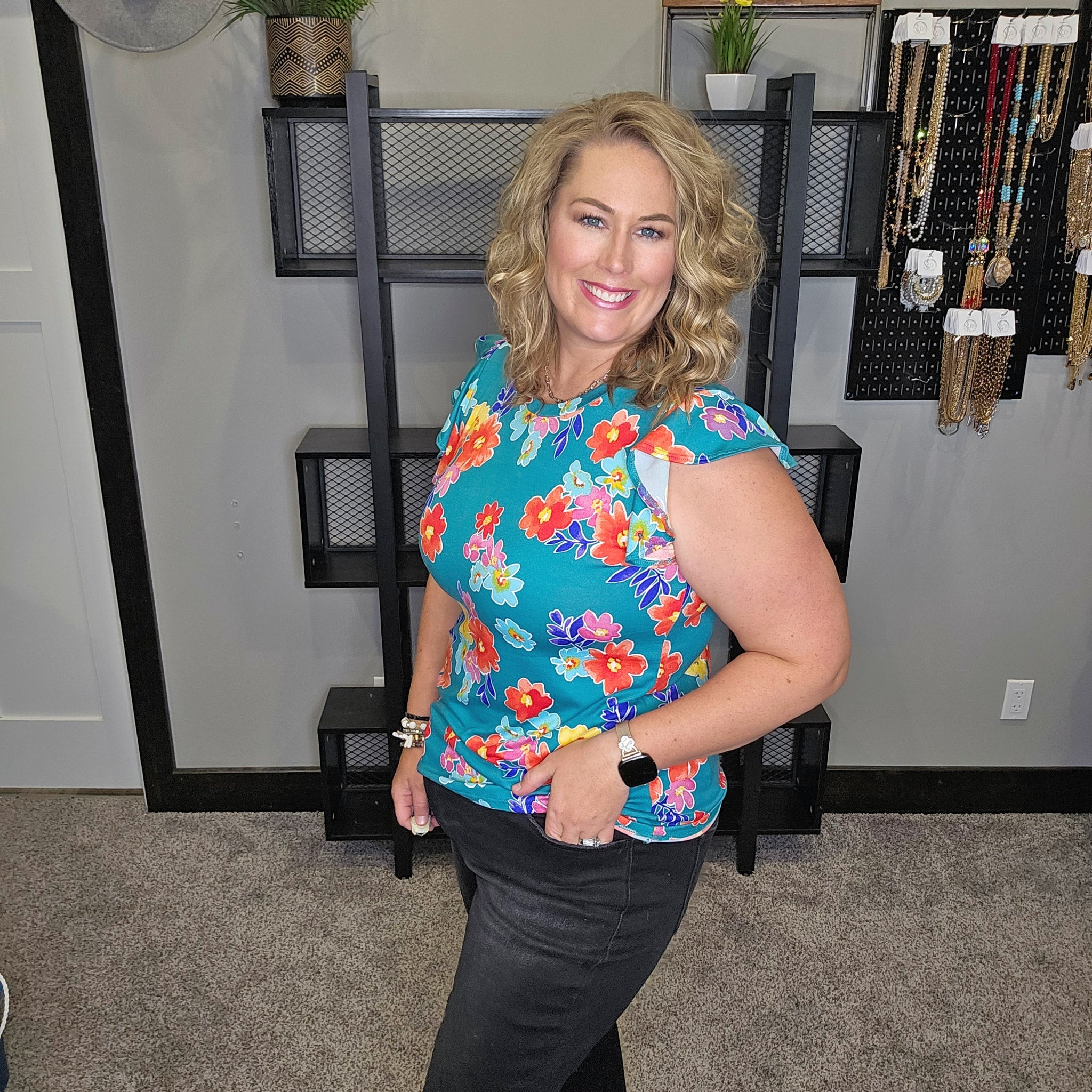 Feeling Breezy Floral Top