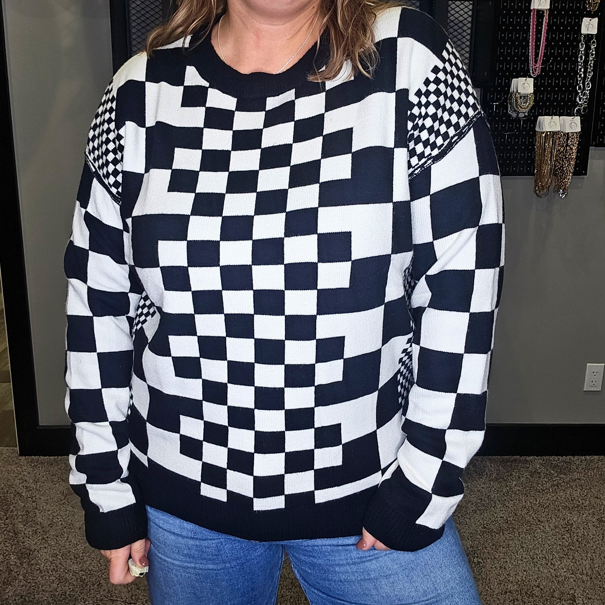 Finish Line Sweater