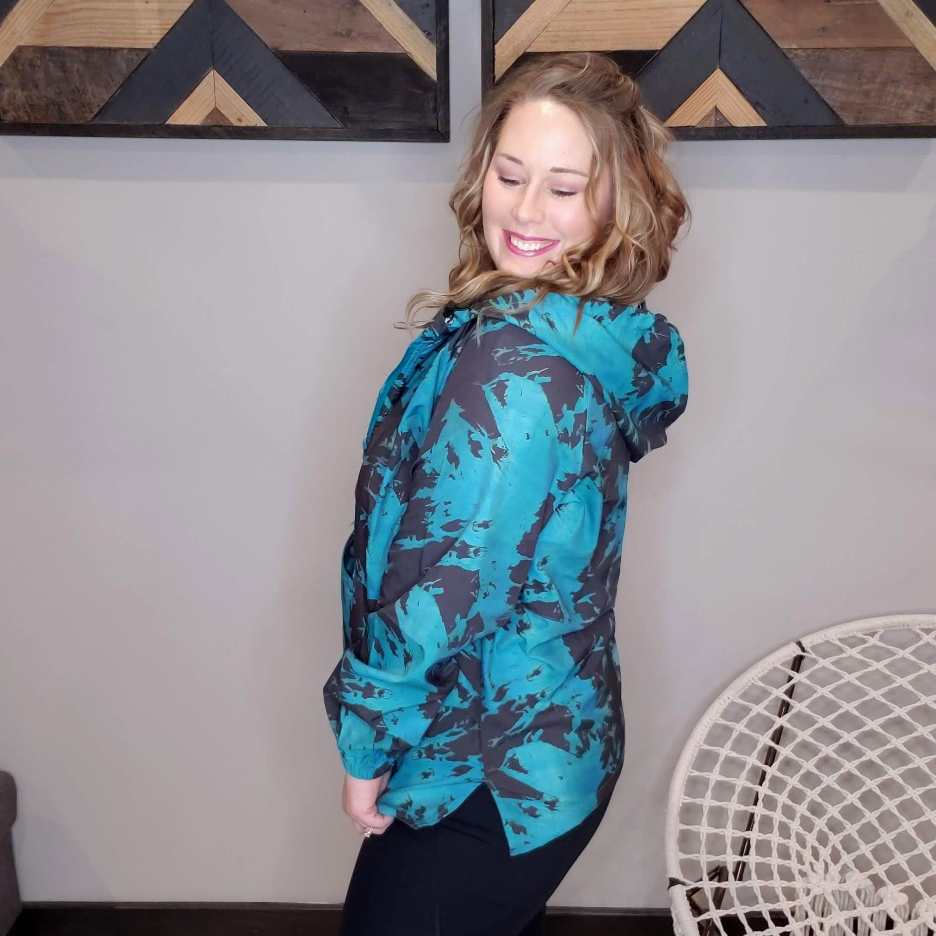 Drift Away Tie Dye Windbreaker