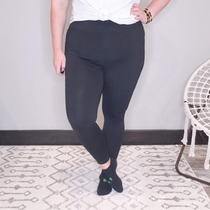 Black Moto Leggings
