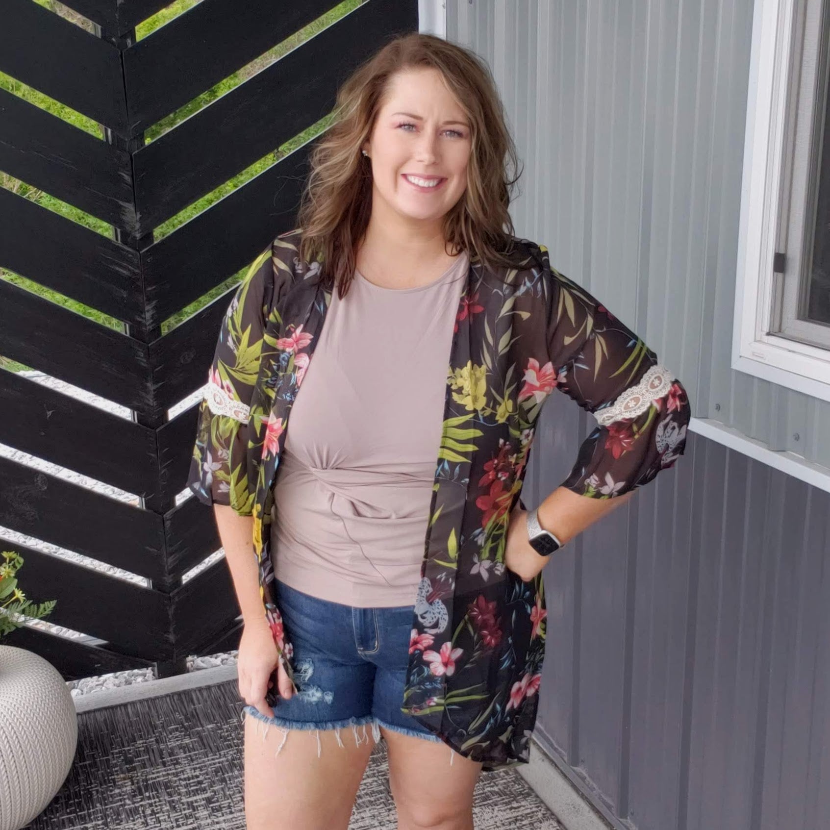 Wonderful Ways Floral Kimono