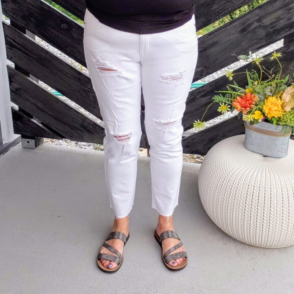 The Jayla White Jeans - Special A