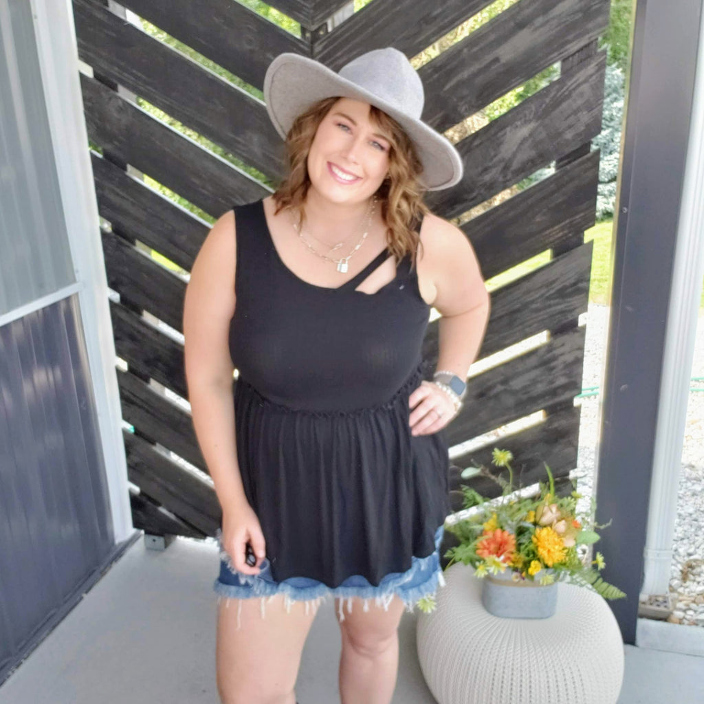 Dreaming Of You Basic Tank - Black