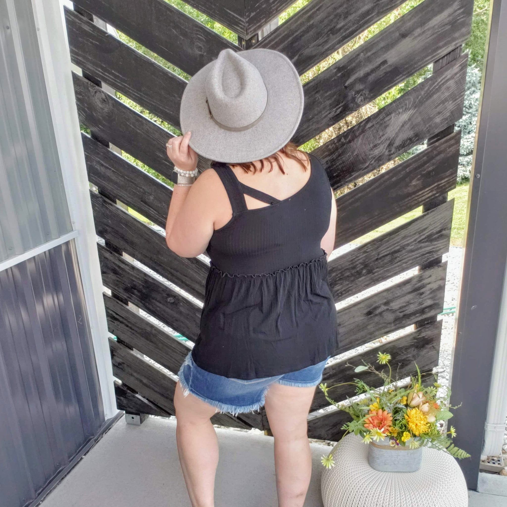 Dreaming Of You Basic Tank - Black