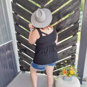 Dreaming Of You Basic Tank - Black