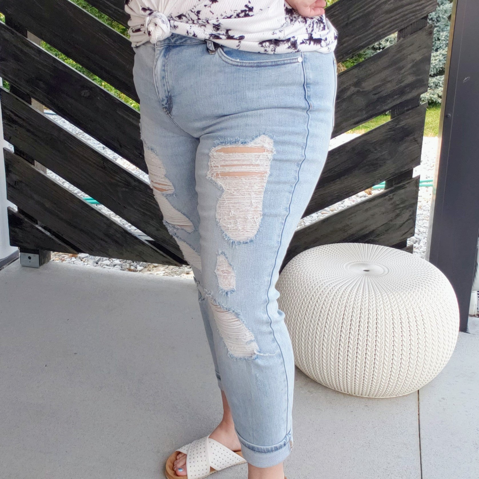 The Brynn Boyfriend Jeans - Judy Blue