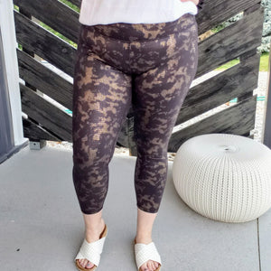 See You Coming Snakeskin Leggings