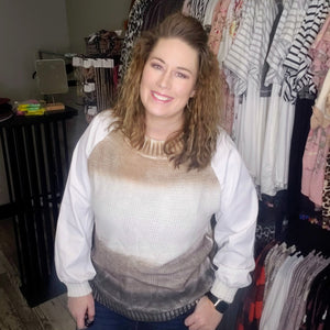 Overly Loved Ombre Sweater