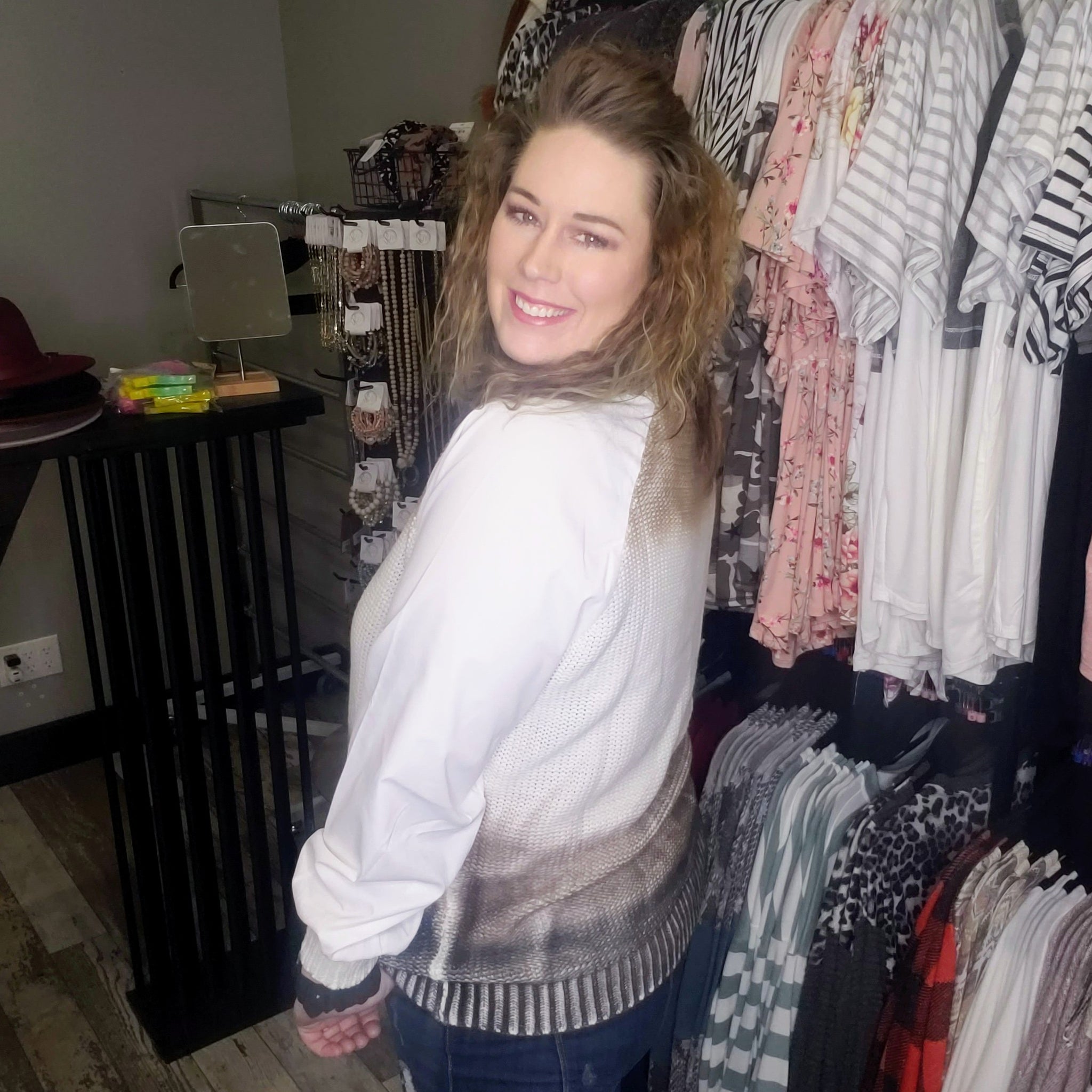 Overly Loved Ombre Sweater