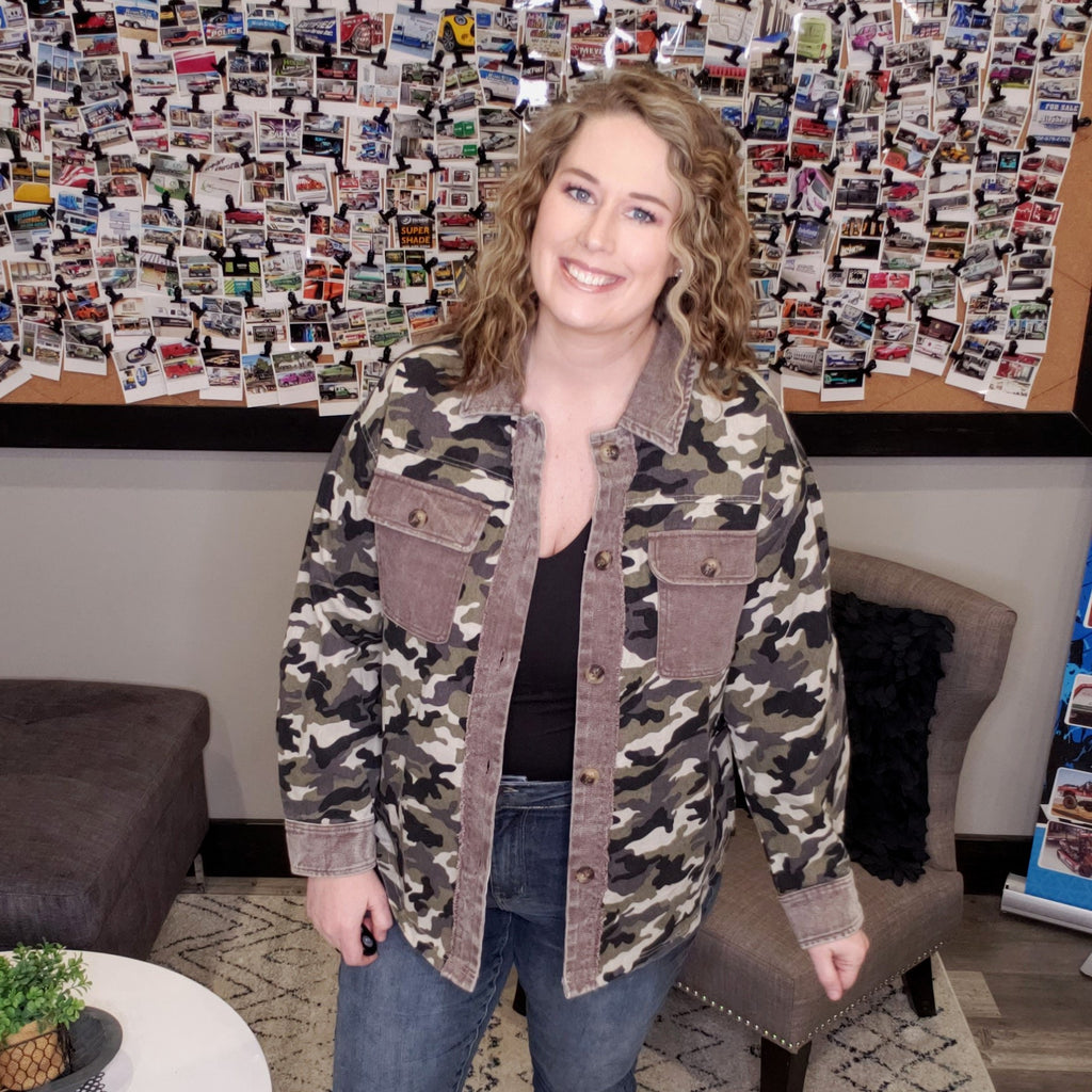 Might Be Me Camo Jacket