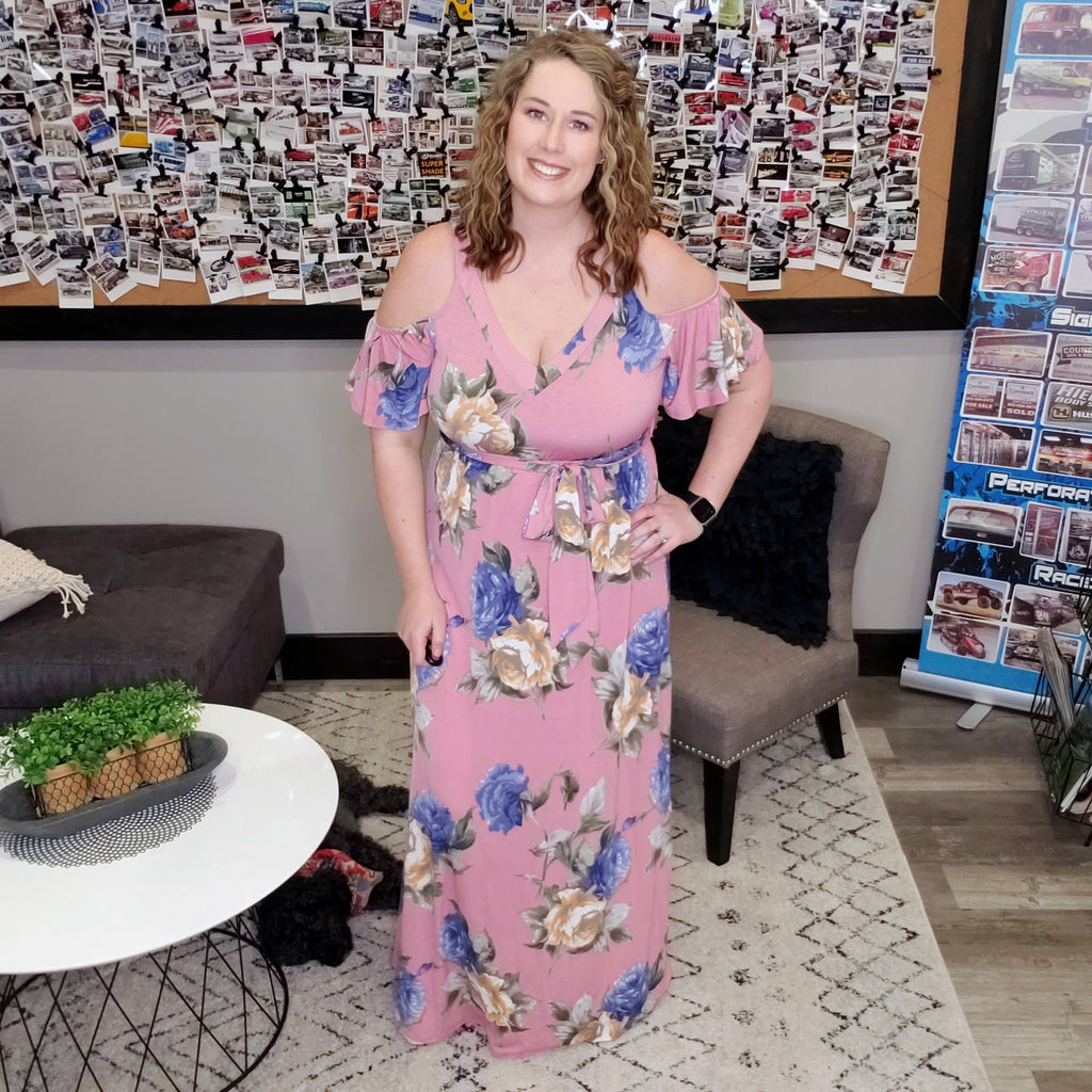 Shake It Off Floral Maxi Dress