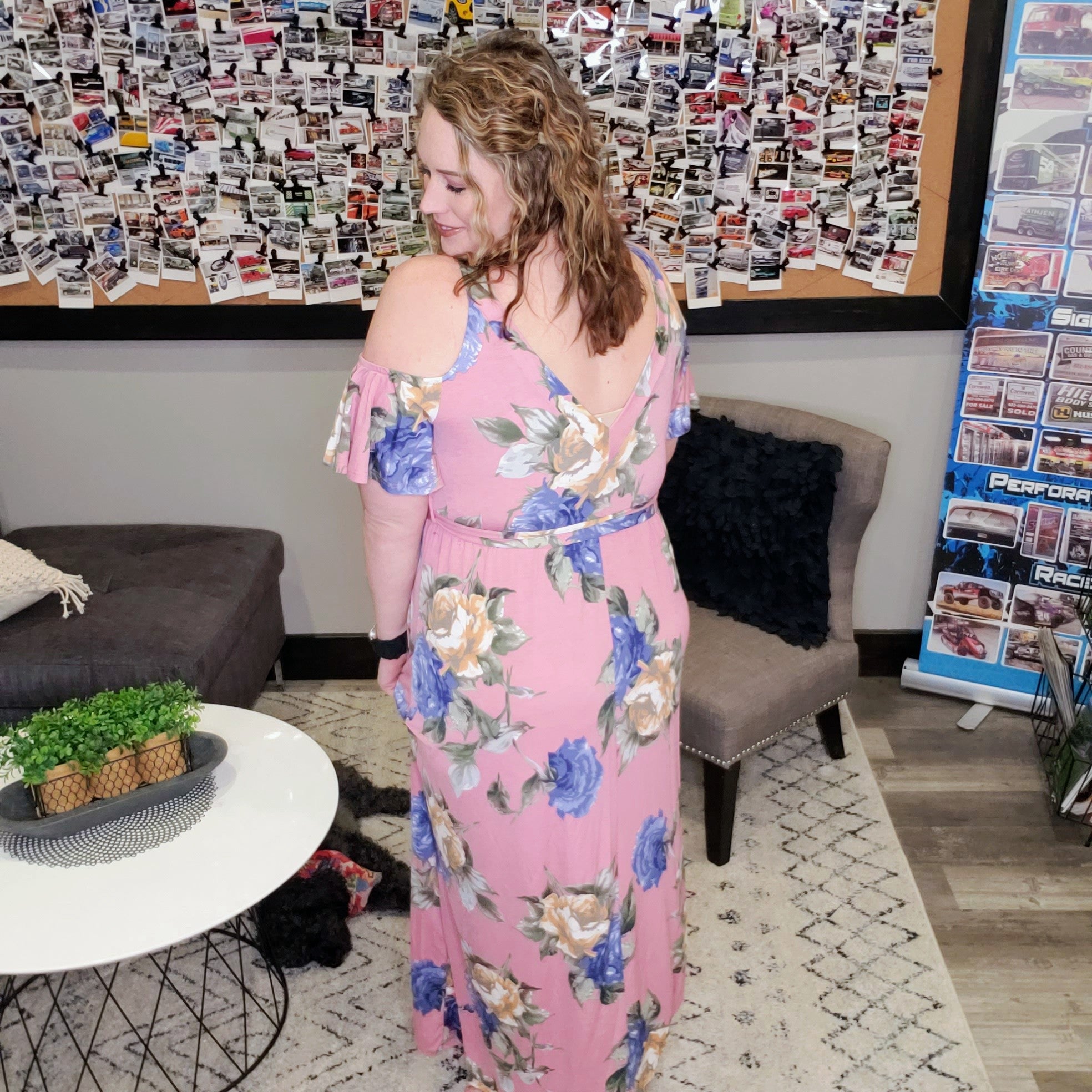 Shake It Off Floral Maxi Dress