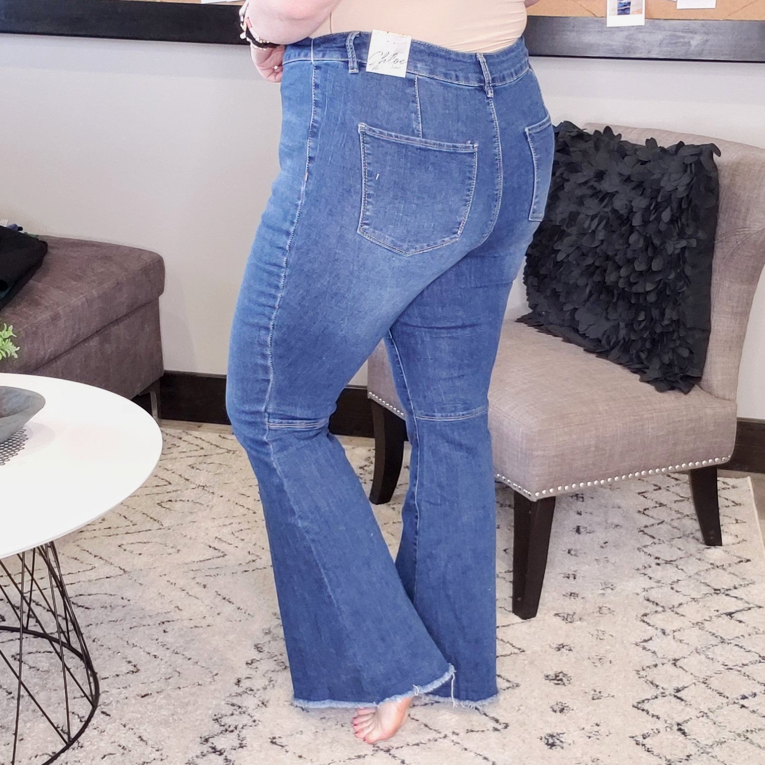 Chloe Flare Jeans - Medium - YMI