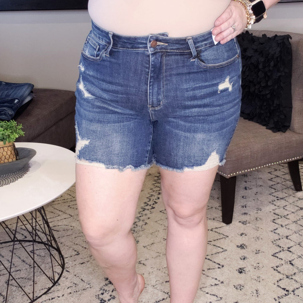 Ariel Jean Shorts - Judy Blue