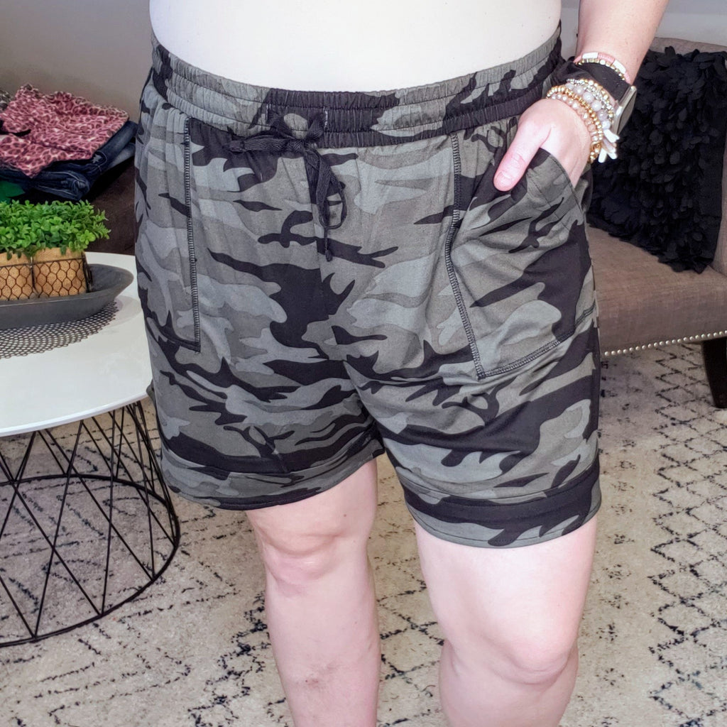 Camo Casual Shorts