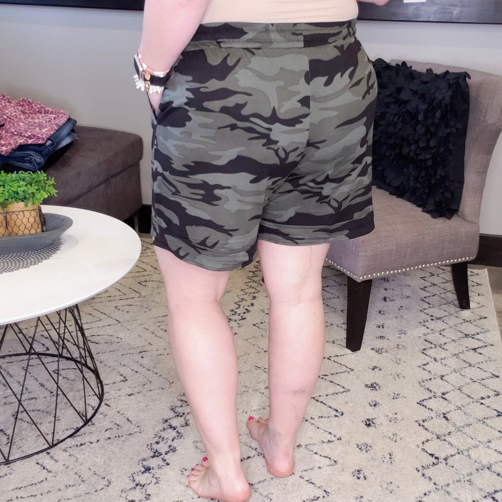 Camo Casual Shorts