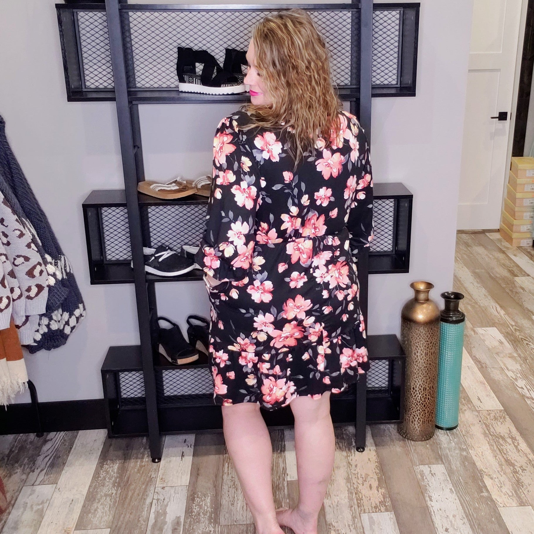 Saturday Night Out Floral Dress