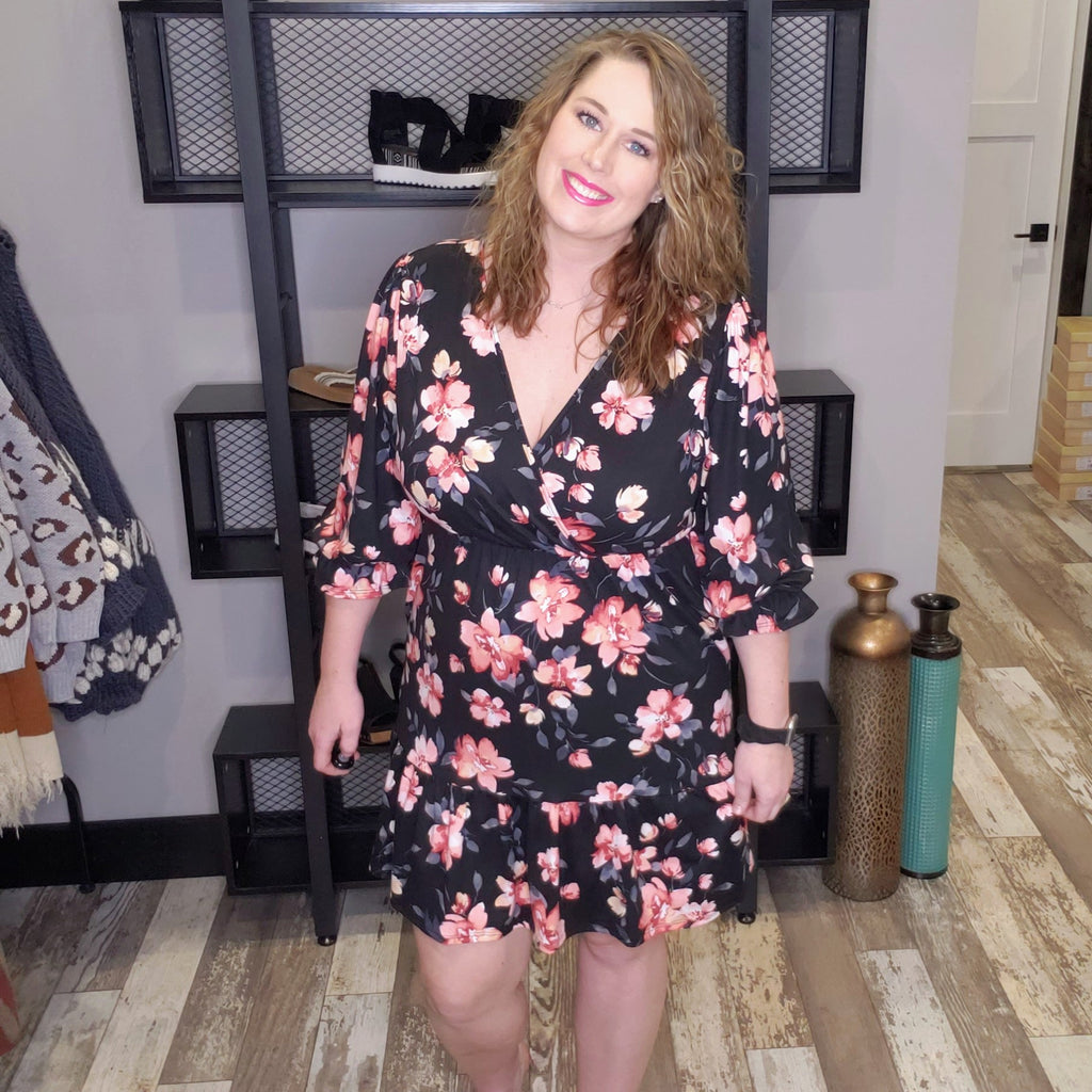 Saturday Night Out Floral Dress
