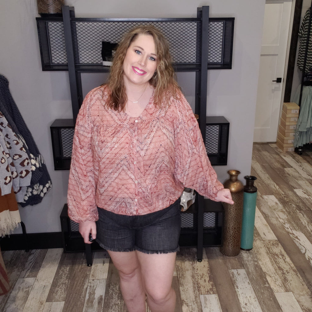Spring Fever Sheer Top