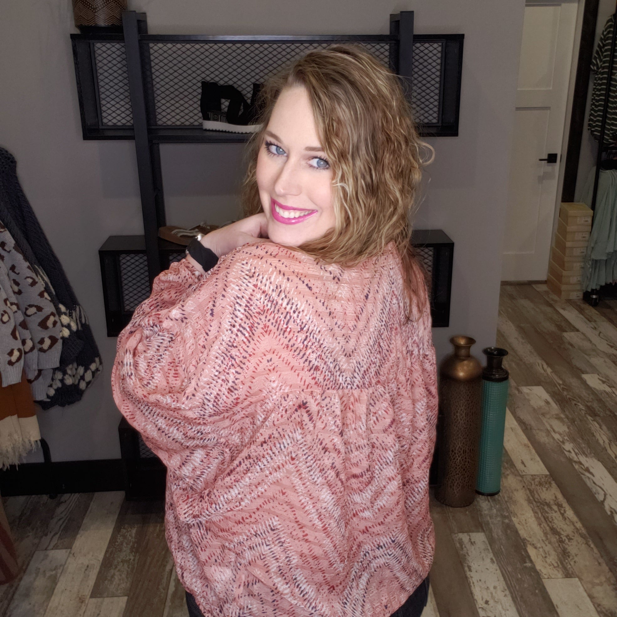 Spring Fever Sheer Top