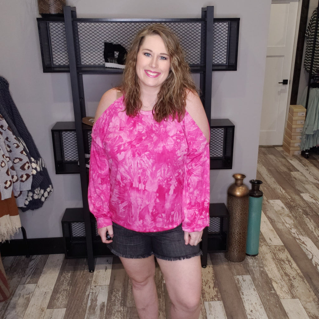 Do Crazy Things Tie Dye Top