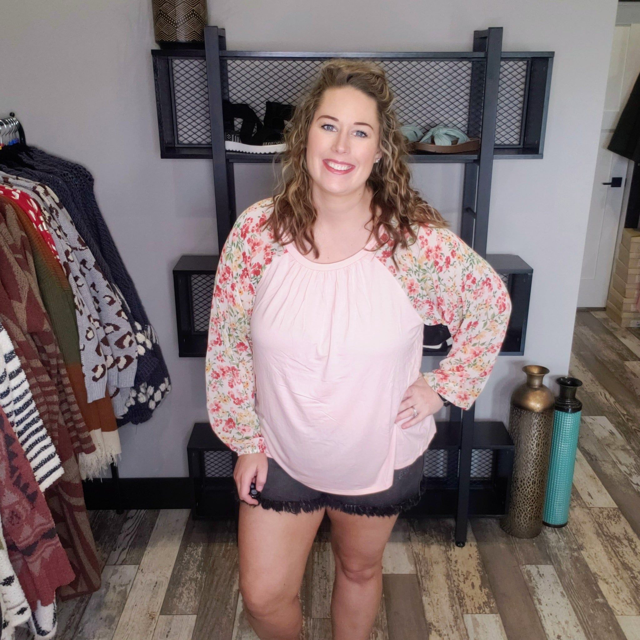 Show It Off Top - Blush