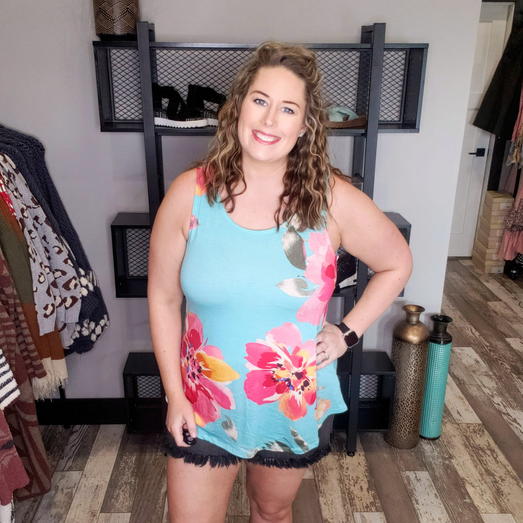 Wild Nights Floral Tank