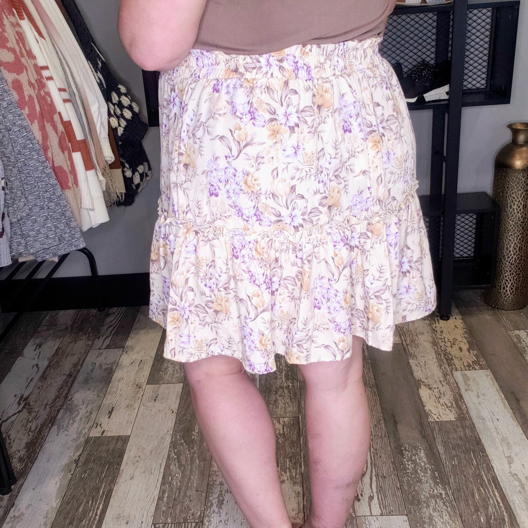 Sweet Confidence Floral Skirt