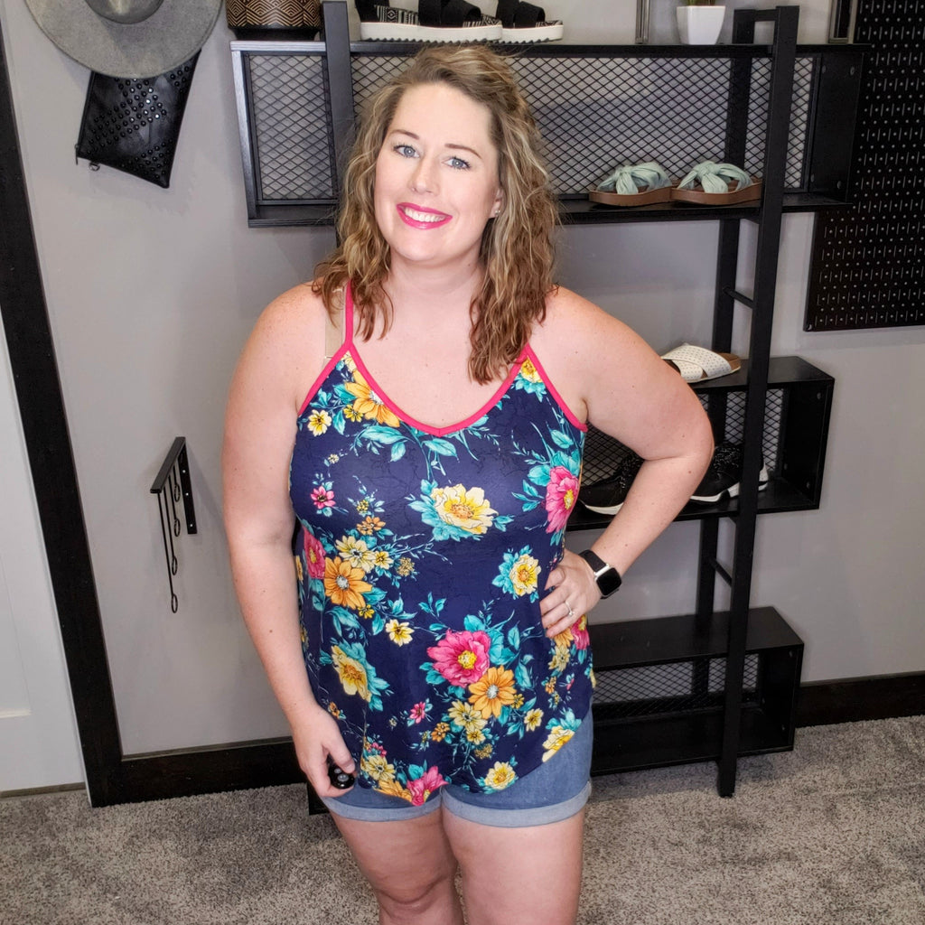 Wishful Secrets Floral Tank