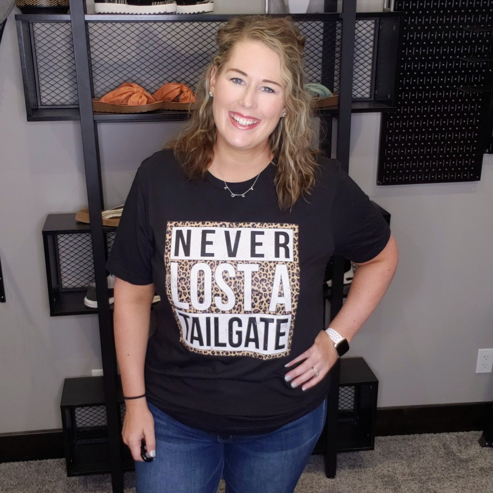 Never Lost A Tailgate Graphic Tee