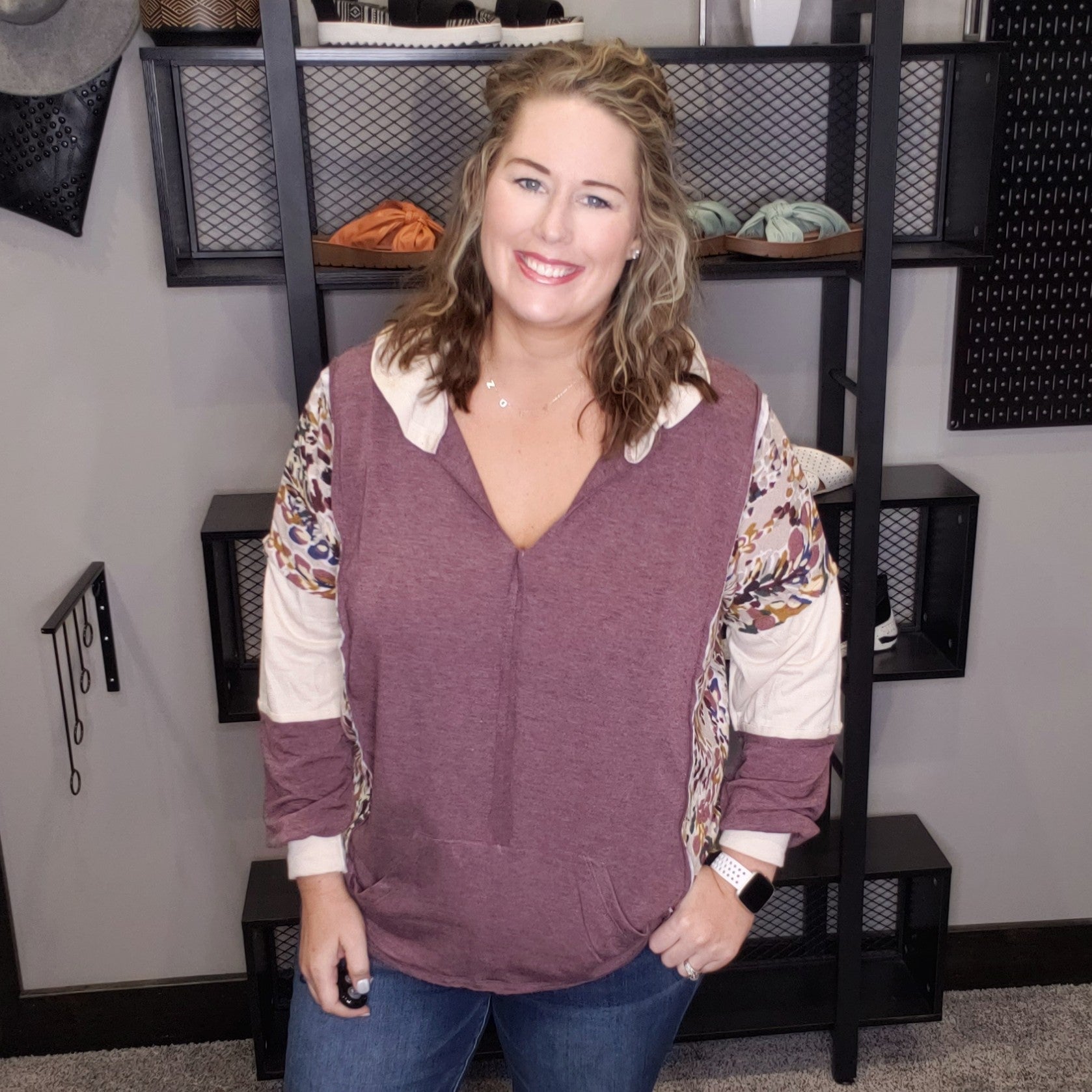 Zen Garden Hoodie Top