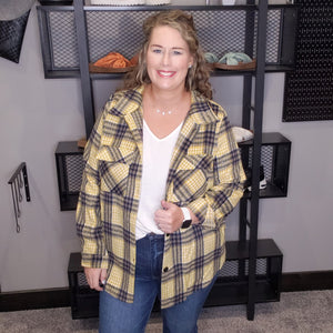 Fall Escape Plaid Shacket