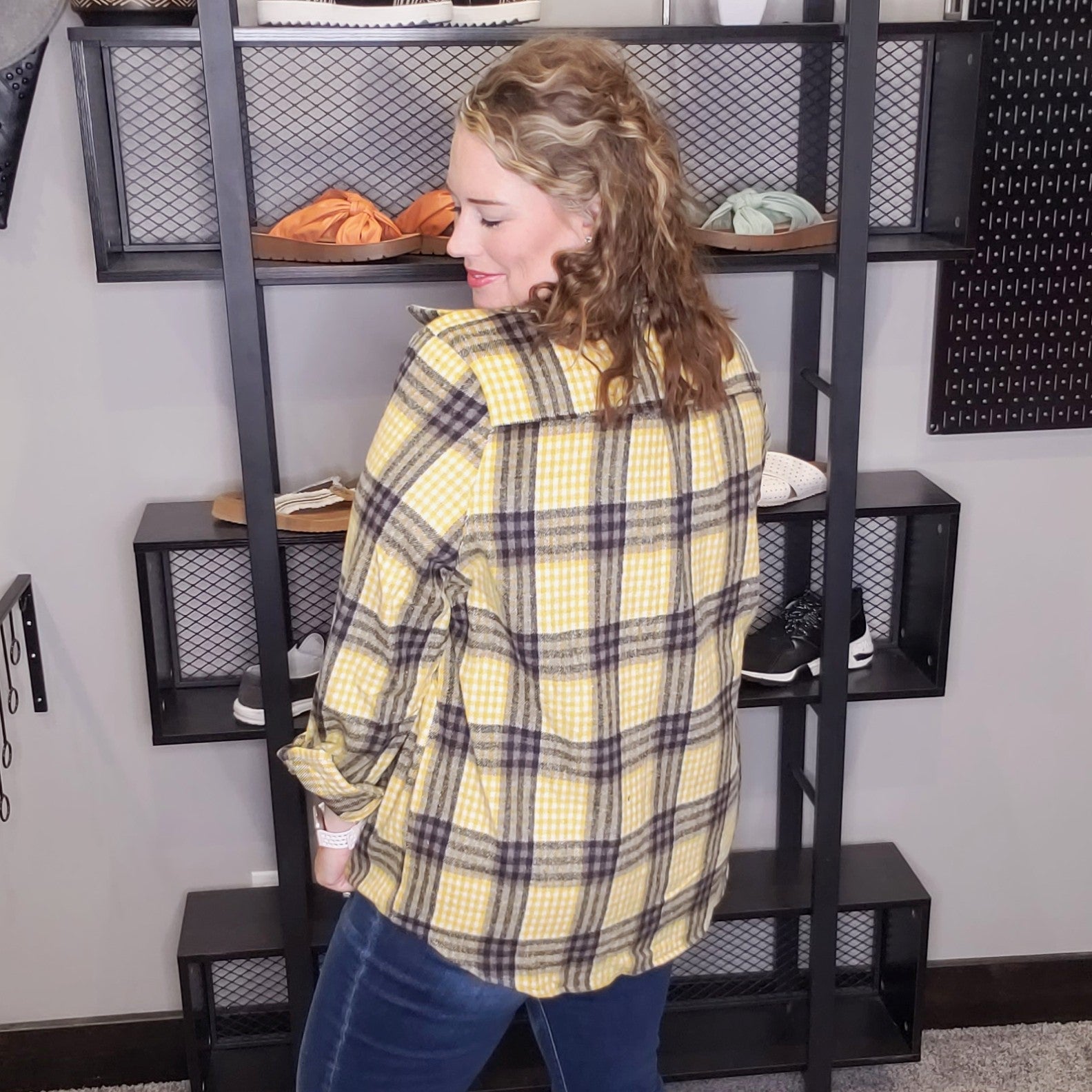 Fall Escape Plaid Shacket