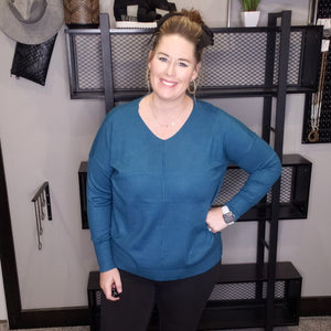 Rest & Relaxation Sweater - Teal