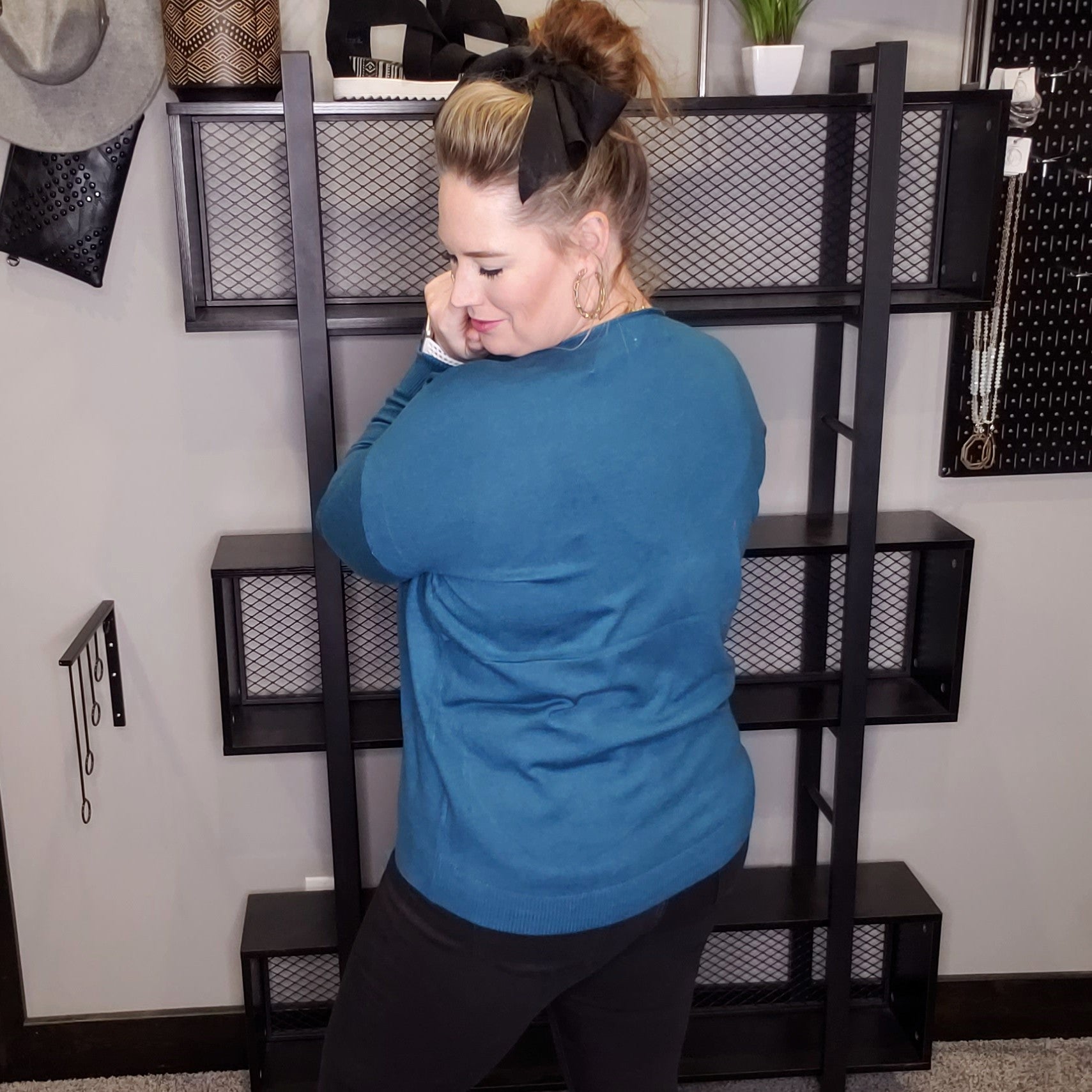 Rest & Relaxation Sweater - Teal