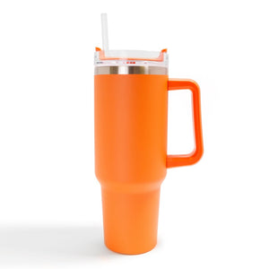 Stainless Steel Tumbler - 40oz - Orange