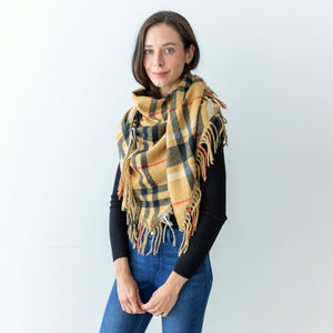 The Grace Plaid Scarf