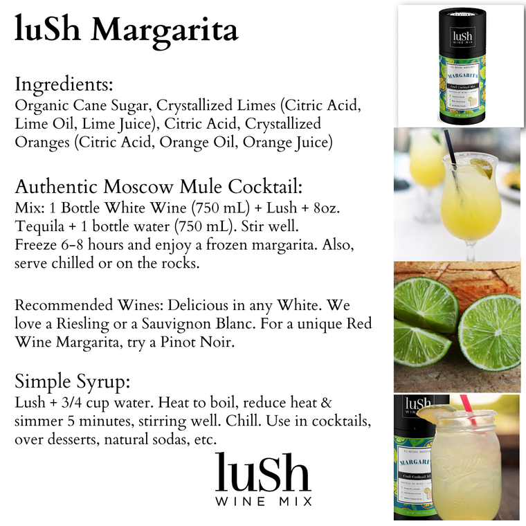 Margarita Lush Wine Mix