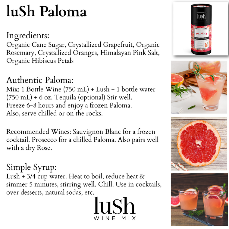 Paloma Lush Wine Mix