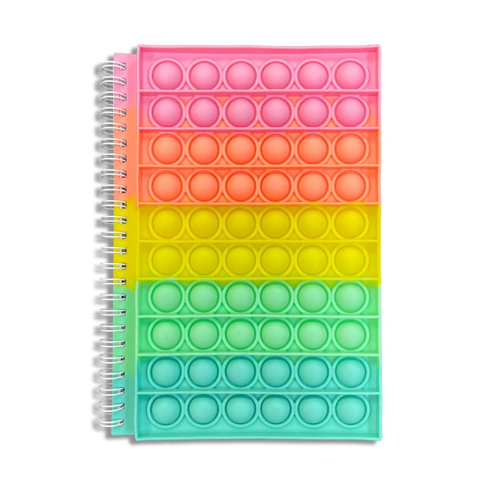 Trixie Fidget Notebook - Rainbow