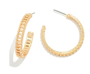 The Vala Hoop Earrings